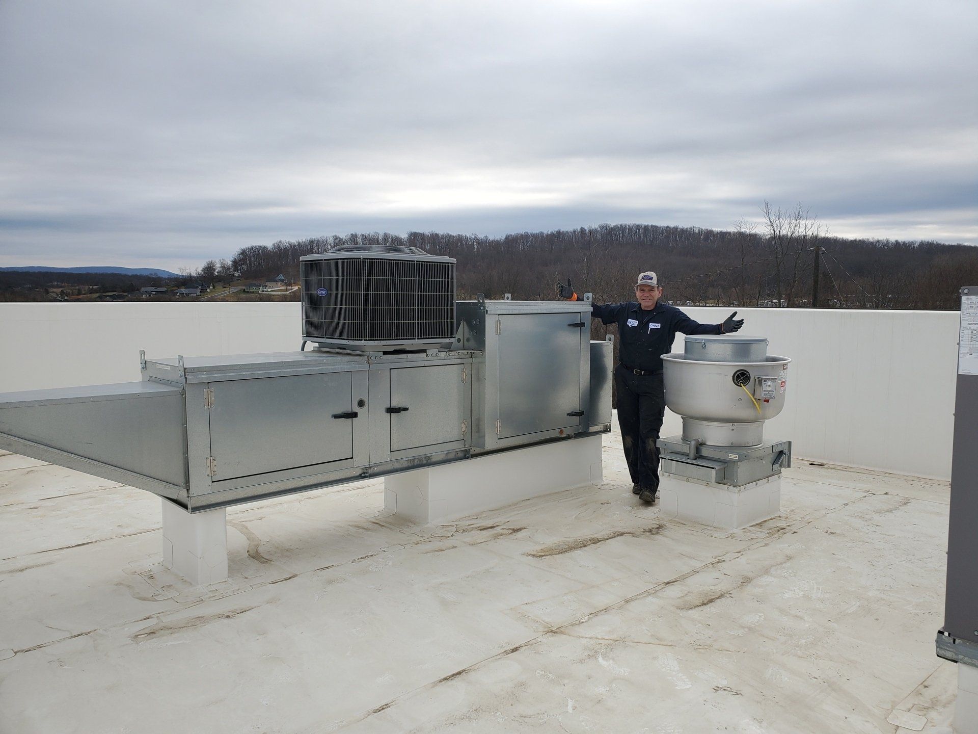 Commercial HVAC Installation, Commercial Range Hood Installation, Make-Up Air Installation, Exhaust Fan Installation