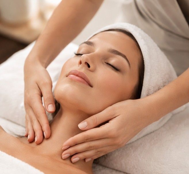 A Lymphatic facial massage at the Skin Studio in Nottingham