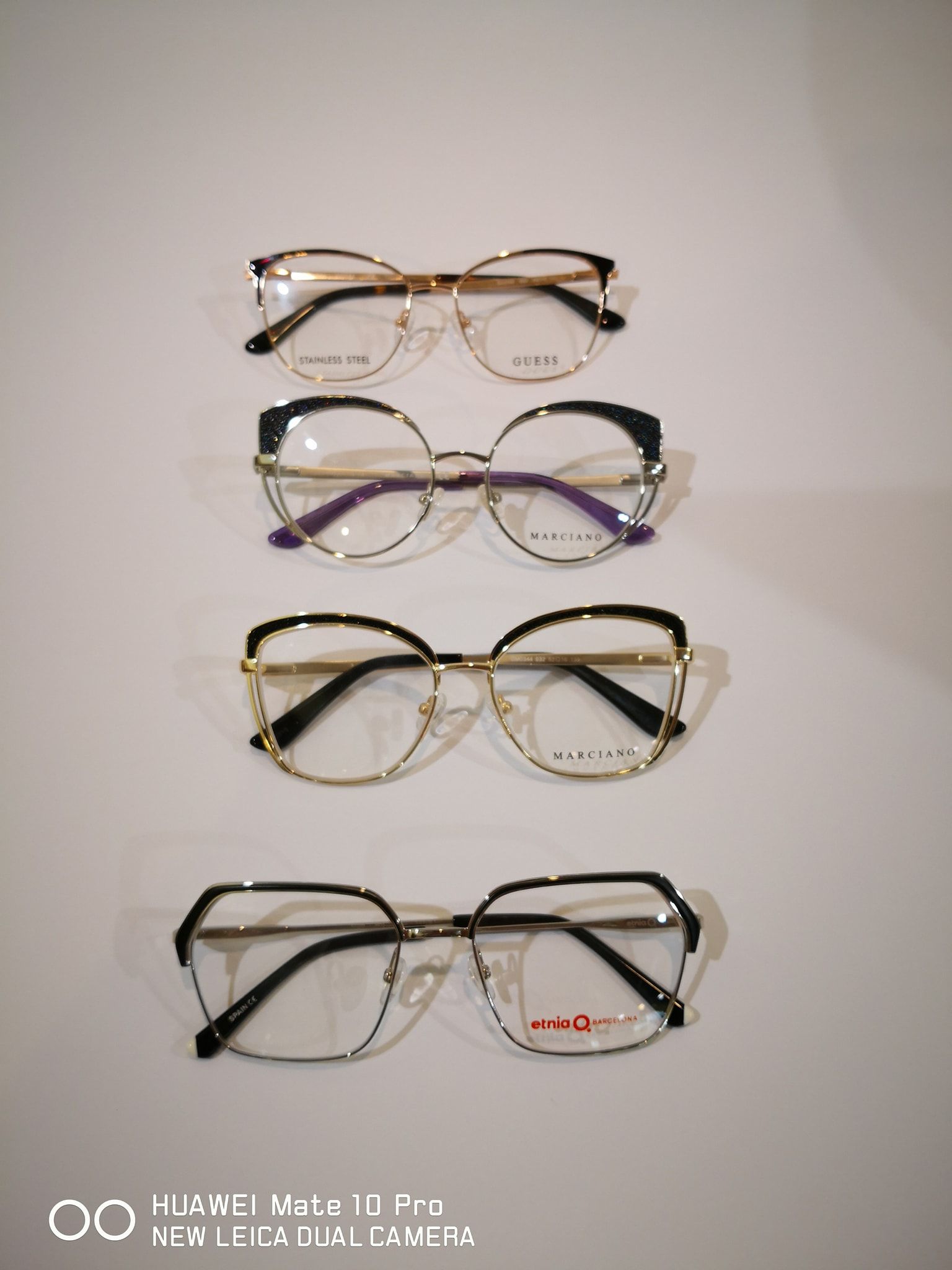 occhiali da vista in diverse montature