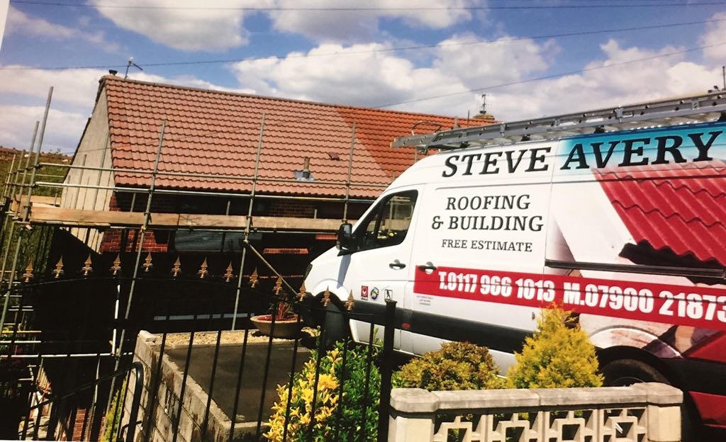 Steve Avery Roofing and Building Company Vehicle