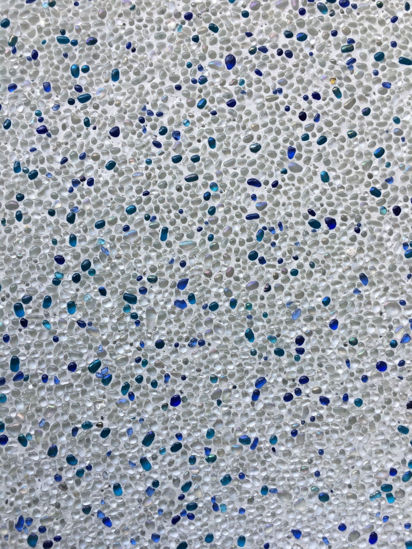 Speckled Grey-blue Terrazzo-like Surface — Mad Pool Interiors and Renovations in Baringa, QLD