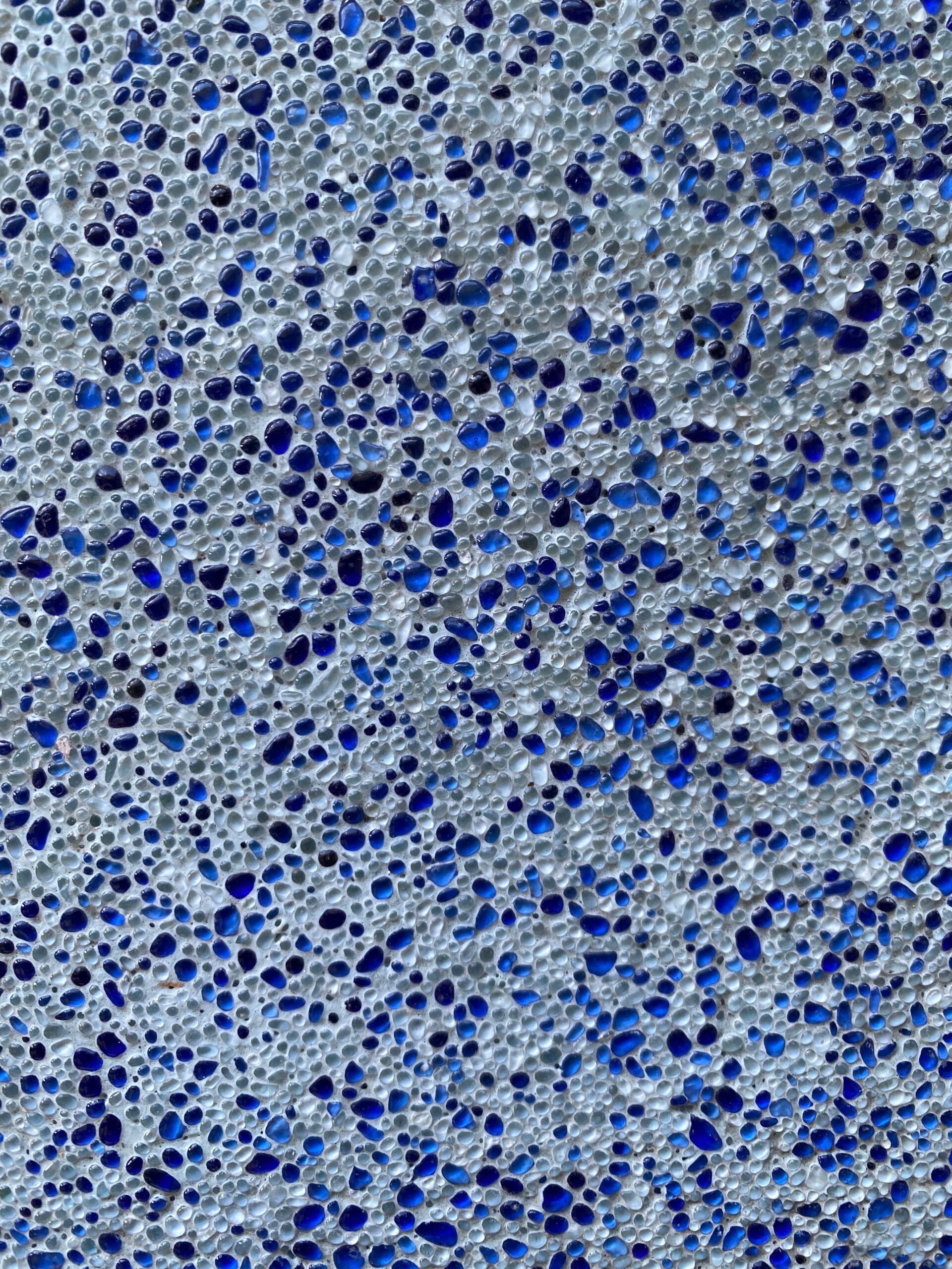 Blue and Grey Speckled Abstract Texture — Mad Pool Interiors and Renovations in Baringa, QLD