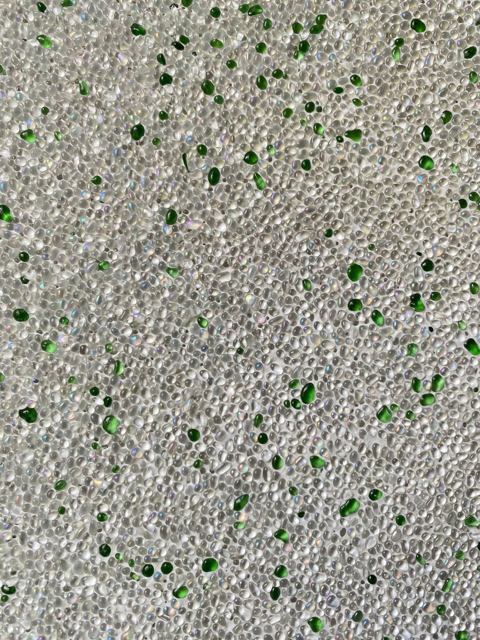 Grey Speckled Texture With Scattered Small Green Dots — Mad Pool Interiors and Renovations in Baringa, QLD