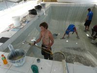 Application of Pebble Step 2 — Mad Pool Interiors and Renovations in Baringa, QLD