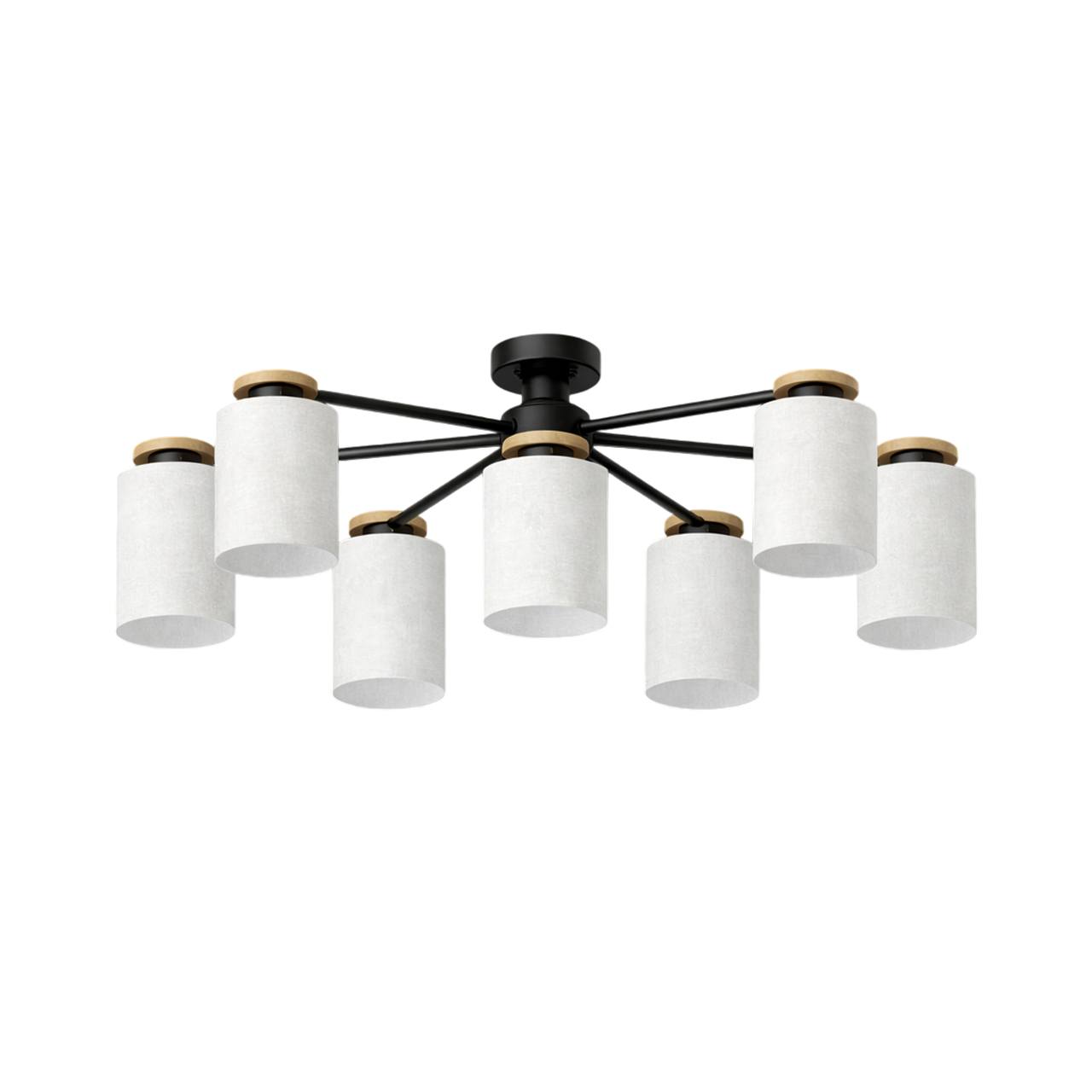 GSYM-C1-7半吸頂燈 / E27×6+1