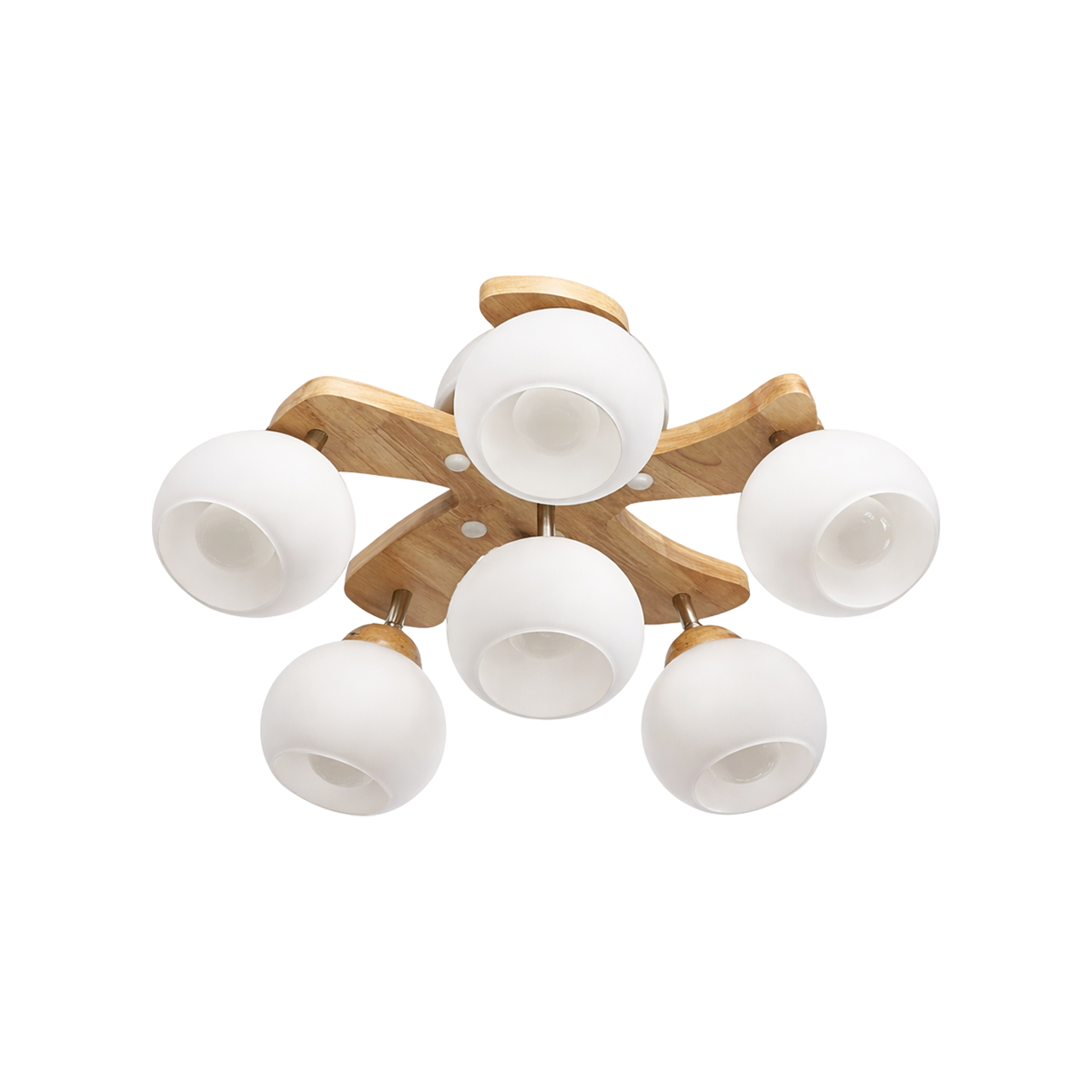 103/M645/5+1BW半吸頂燈 / E27×5+1