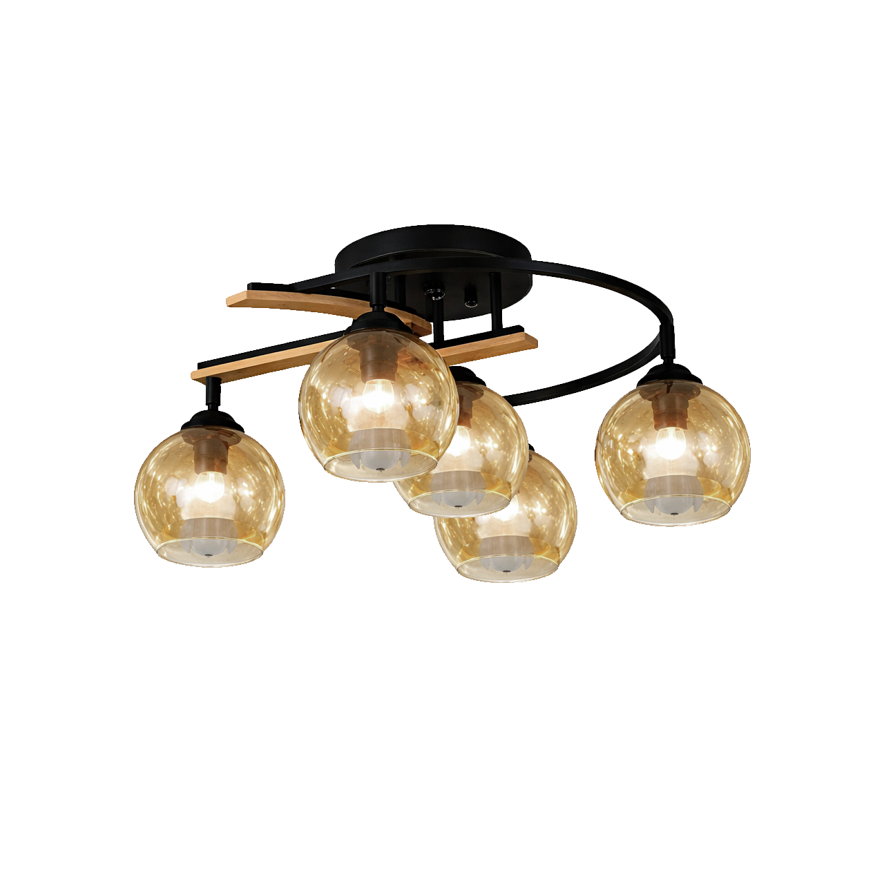 103/M821/5半吸頂燈 / E27×4+1