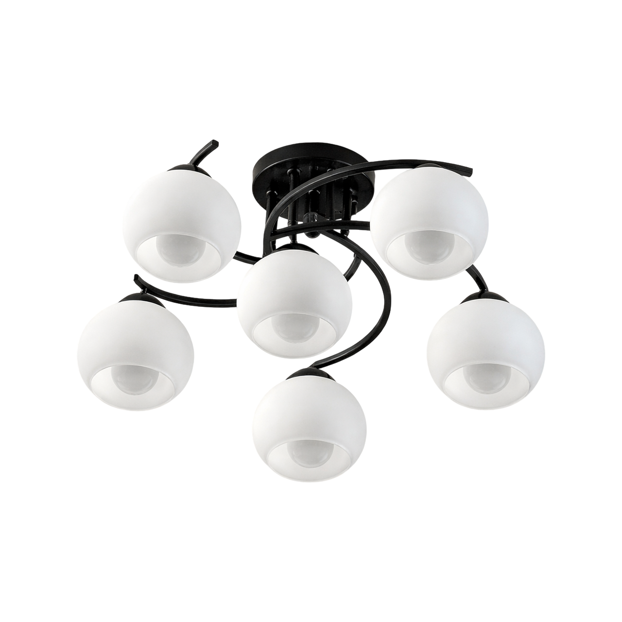 GSYM-B1-6半吸頂燈 / E27×5+1