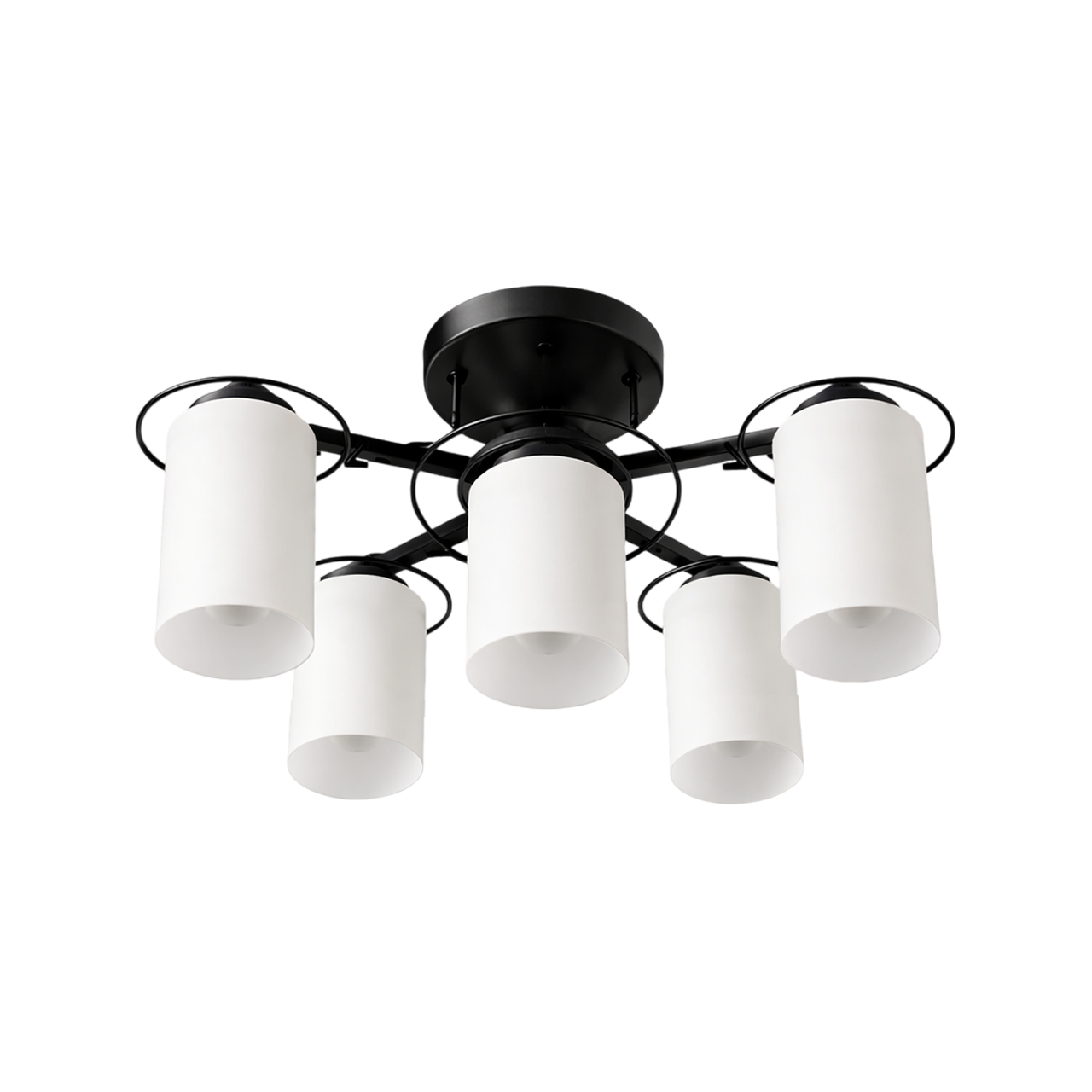 GSYM-C1-5半吸頂燈 / E27×4+1