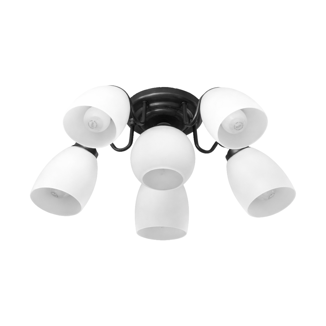 JS117-5半吸頂燈 / E27×5+1