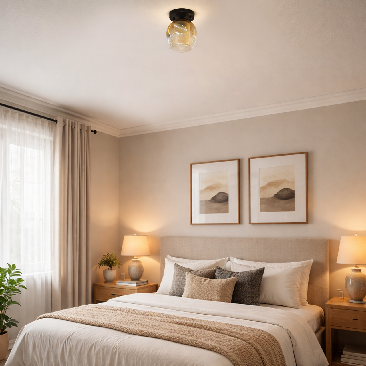 HLD105+103半吸頂燈 / E27×1