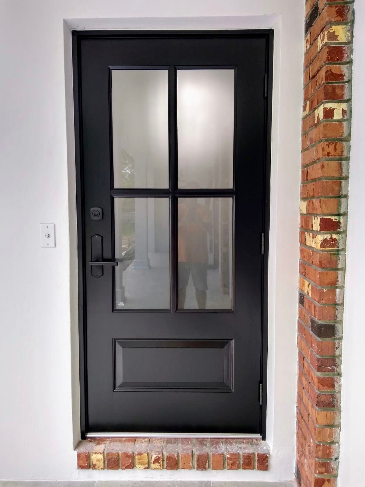 Custom Impact black door in South Florida