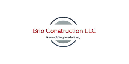 Logo for Brio Construction LLC. 