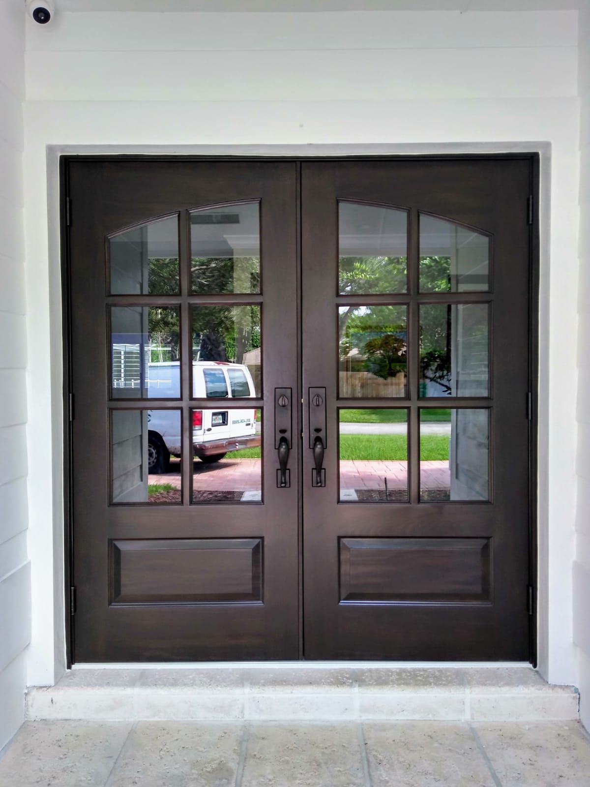 Beatiful designed Double Entry door in South Florida