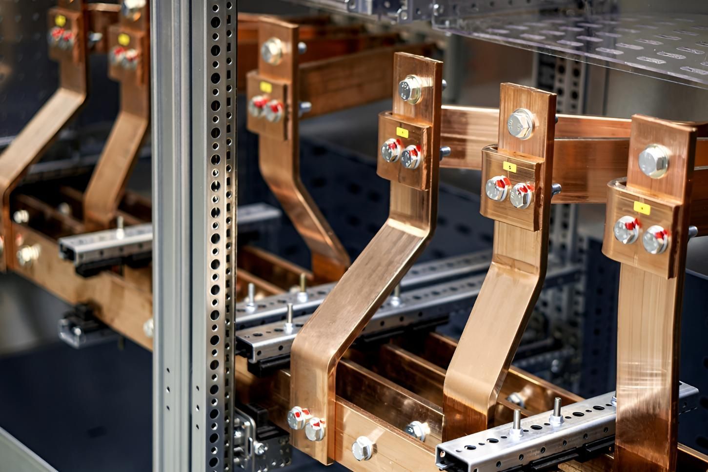 A Bunch Of Copper Wires Are Connected — Illawarra Fasteners Pty Ltd In Unanderra, NSW