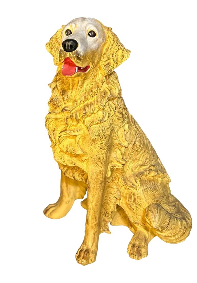 Golden Retriever Statue