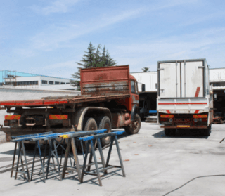 riparazione camion