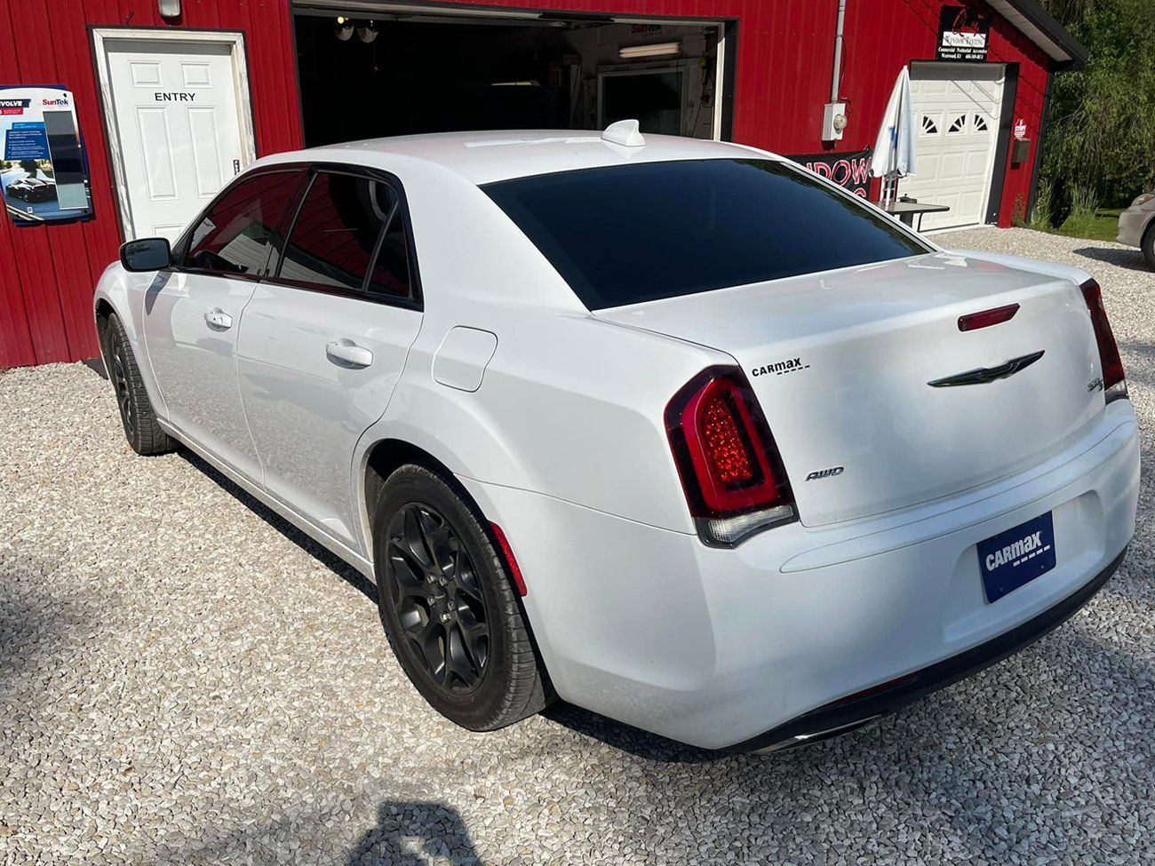 charcoal window tint