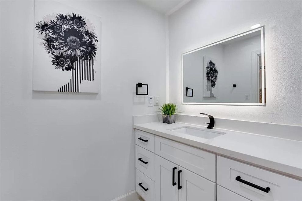 modern bathroom remodeling by SPS Remodeling in Conroe Texas