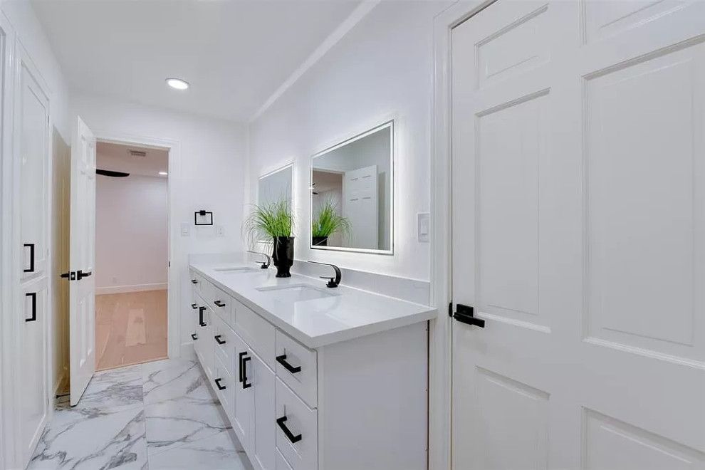 modern bathroom remodeling by SPS Remodeling in Conroe Texas