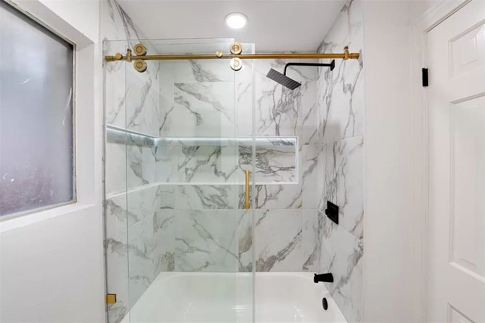 modern bathroom remodeling by SPS Remodeling in Conroe, Texas