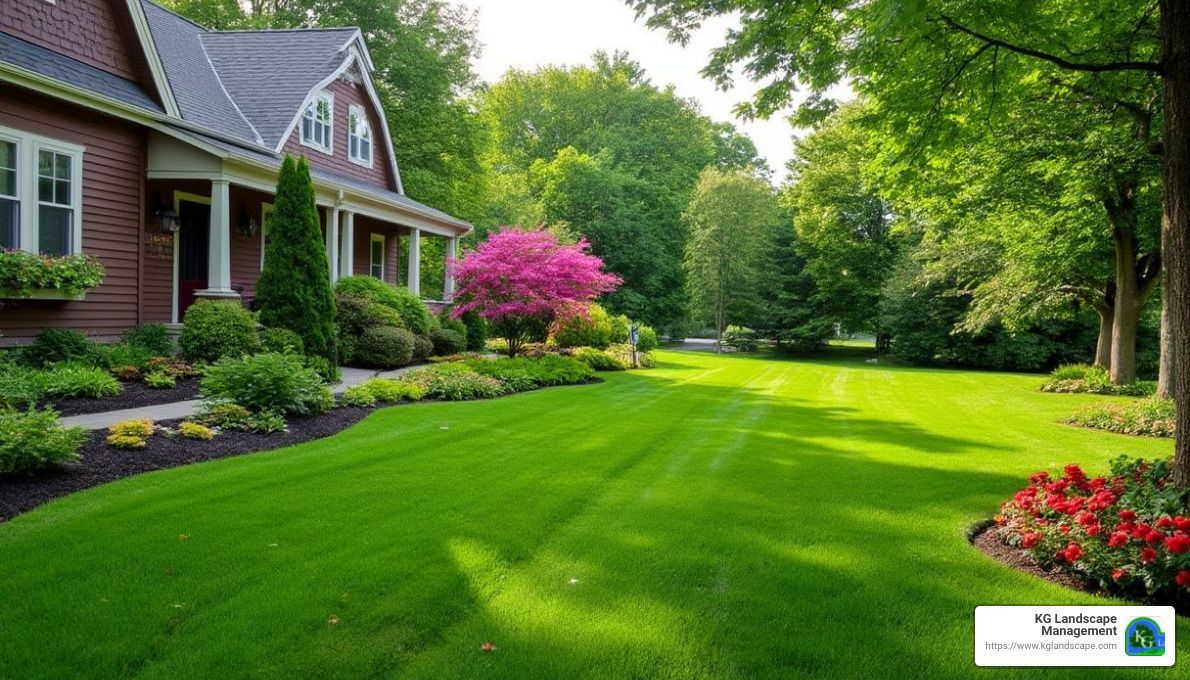 Beautiful Minnesotan Yard - yard drainage solutions