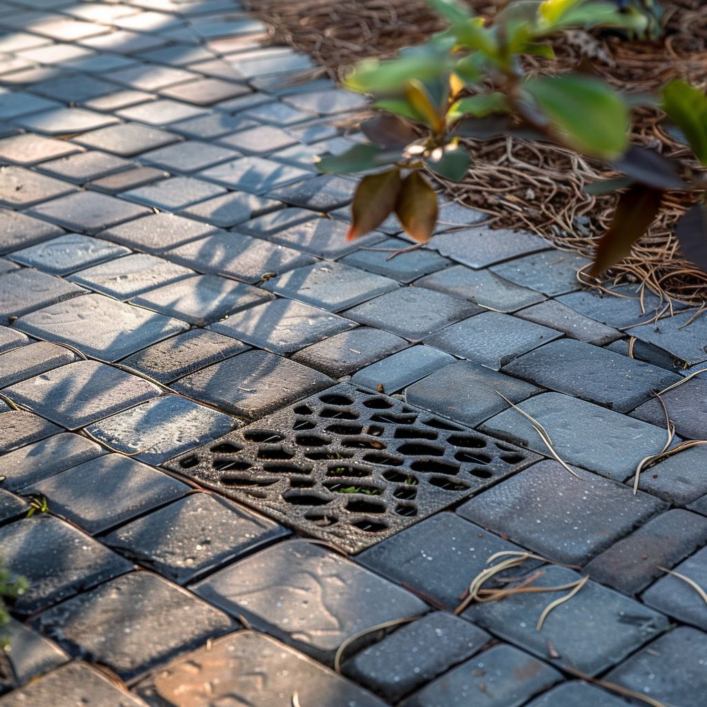 Designing Paver and Natural Stone Patios That Drain Properly