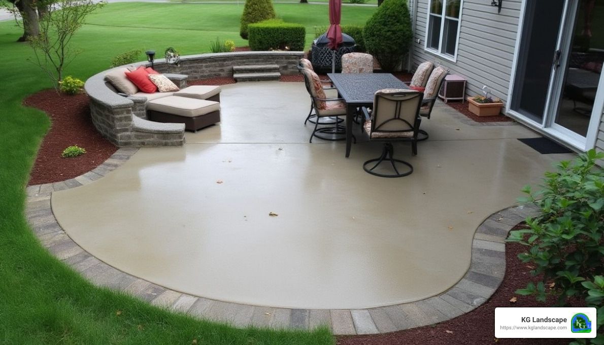 cement patio - cement patio contractors near me