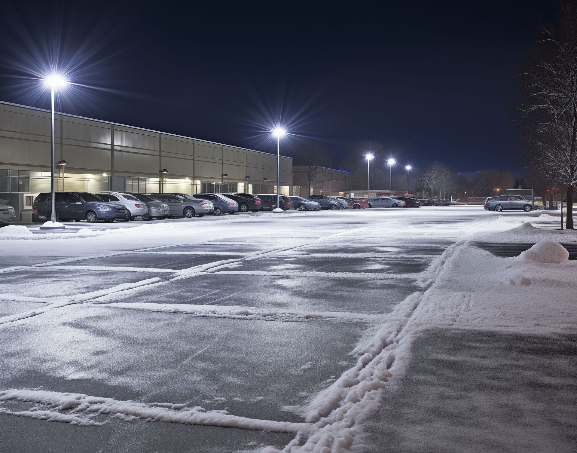 Preventing Icy Parking Lots And Walkways (Slip Hazards)