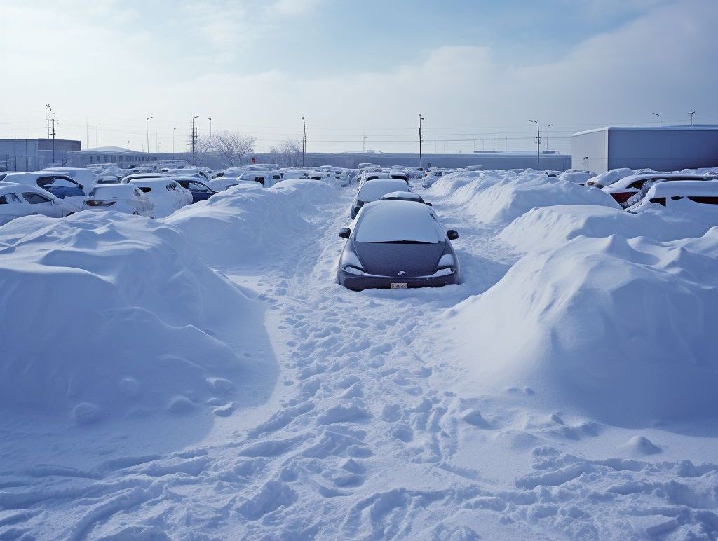 Say Goodbye to Snowy Chaos:  Snowplowing Tips For Clean Parking Lots 