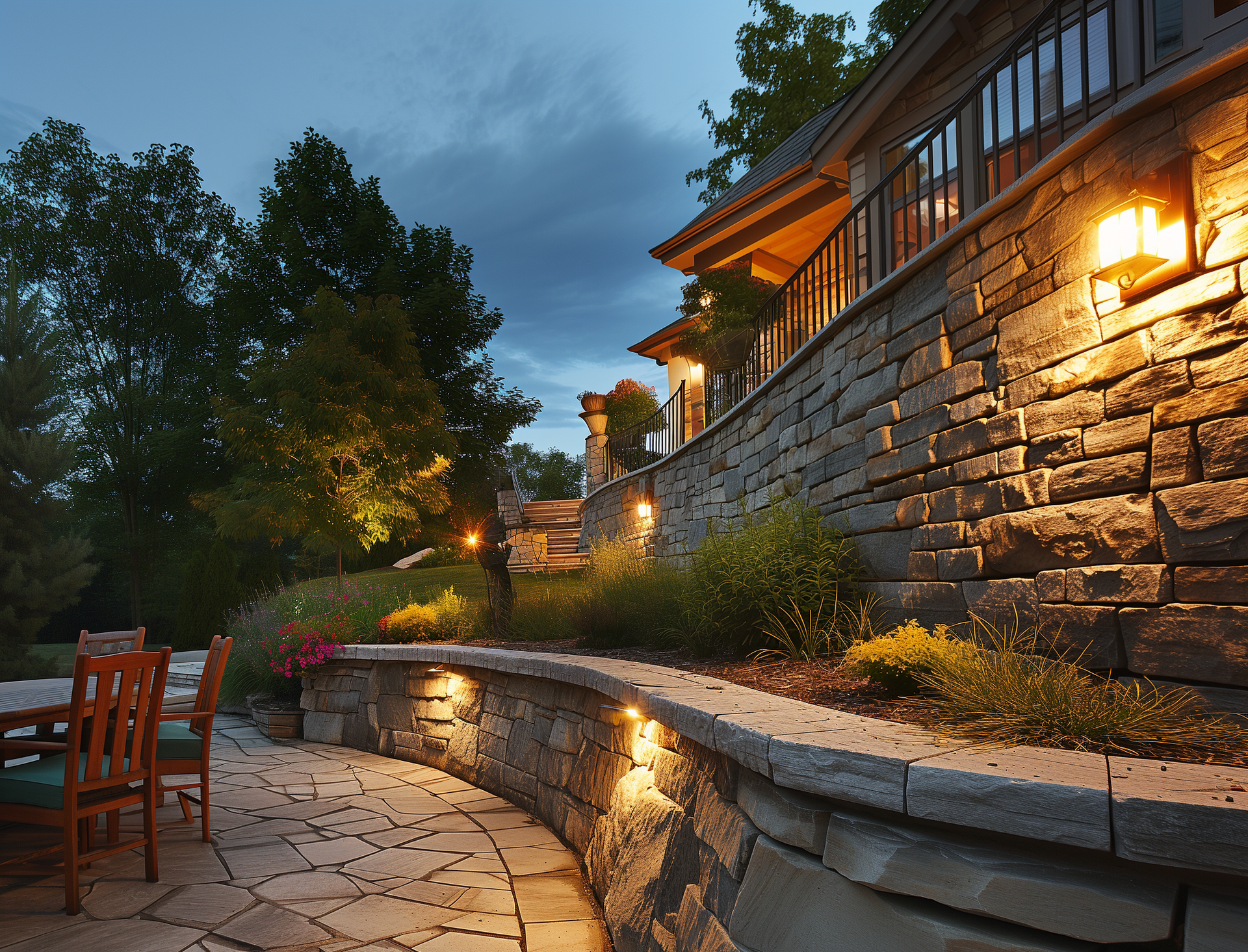 Building Stunning Natural Stone Wall Designs