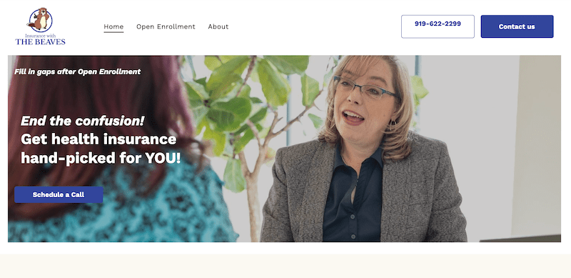 Insurance with the Beaves home page