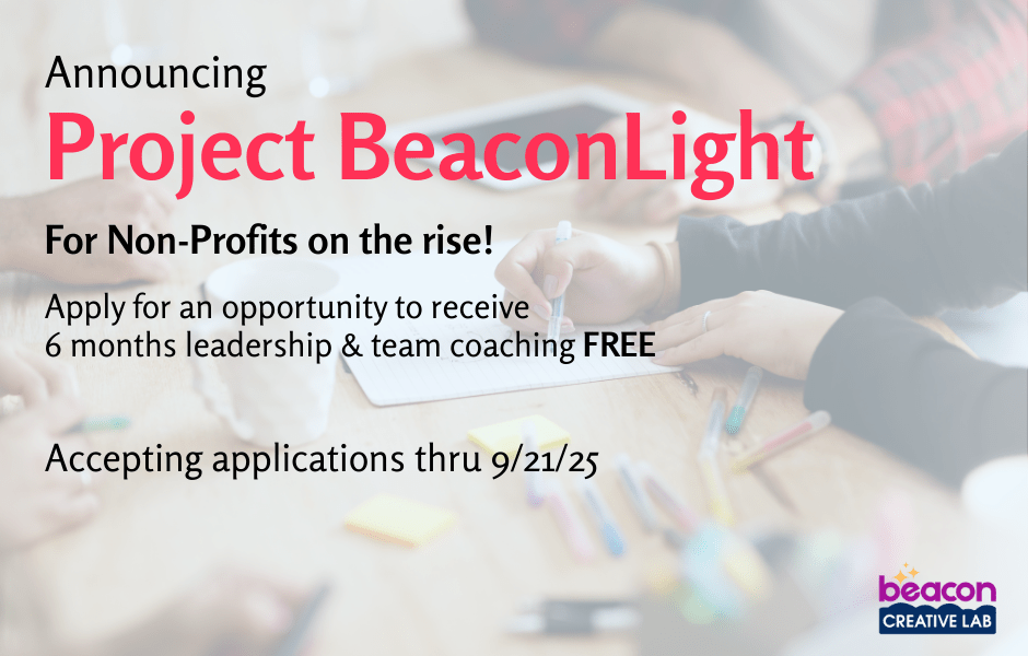 Project BeaconLight donated coaching for non-profit