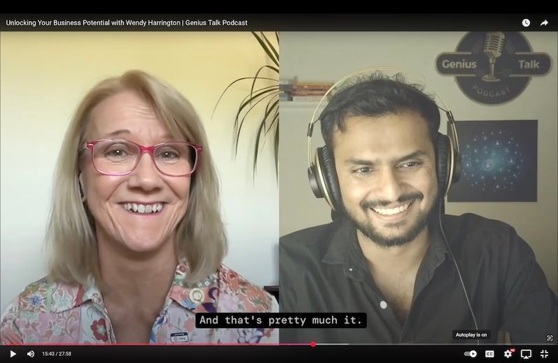 Genius Talk interview