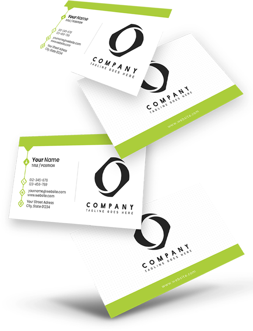 Two white t-shirts, front and back, with the 