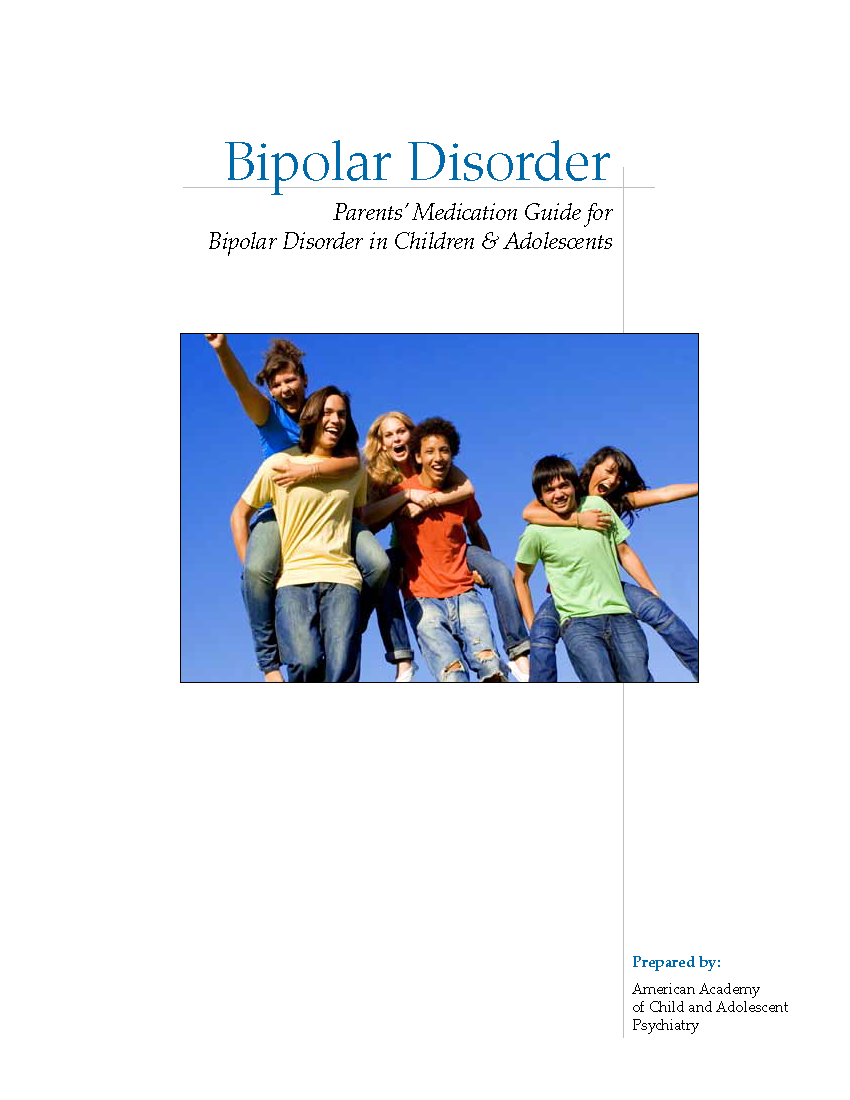 A group of people are standing next to each other on the cover of a book about bipolar disorder.