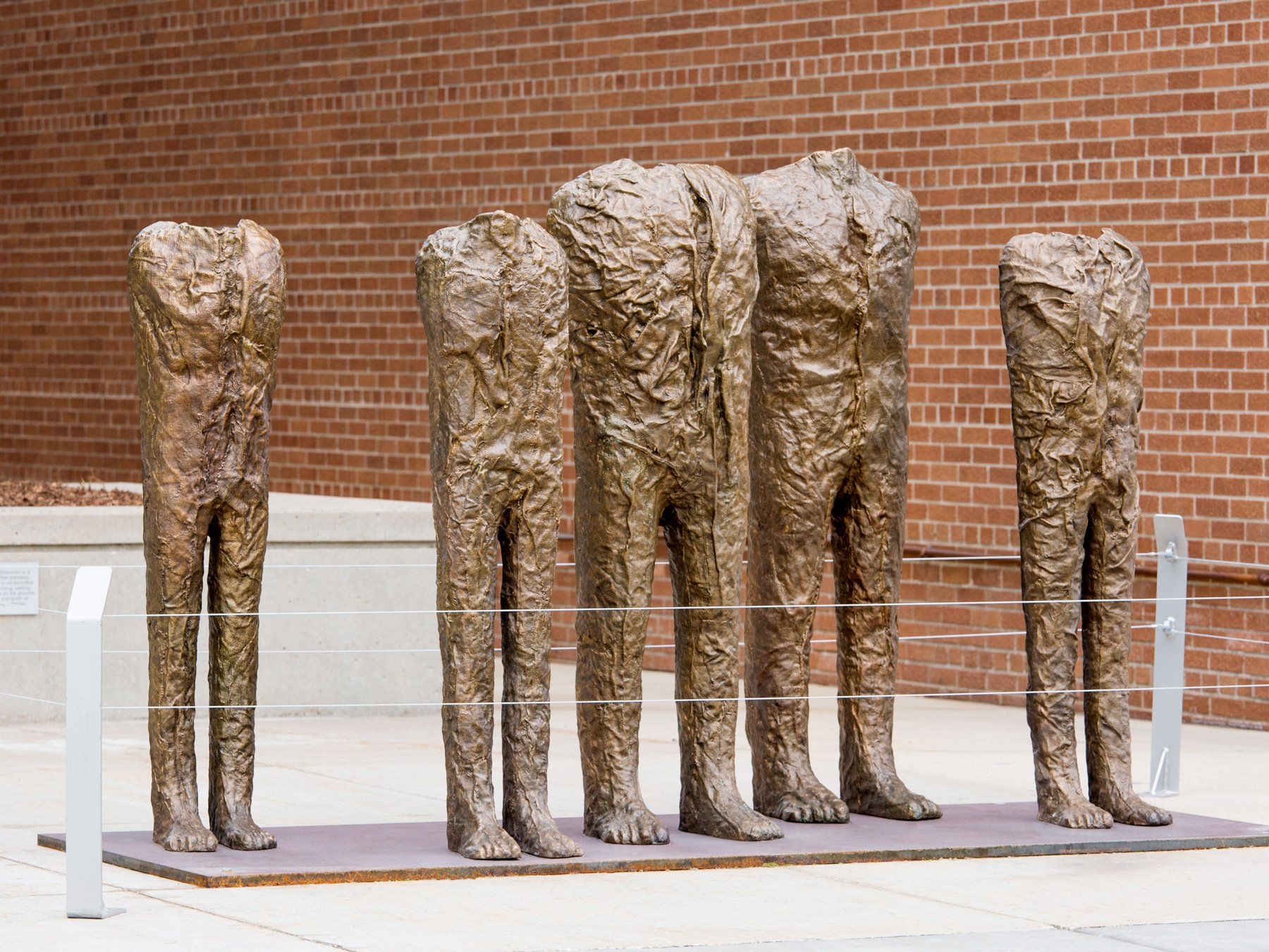 Magdalena Abakanowicz | The Group of Five |  Sculpture Milwaukee 2018
