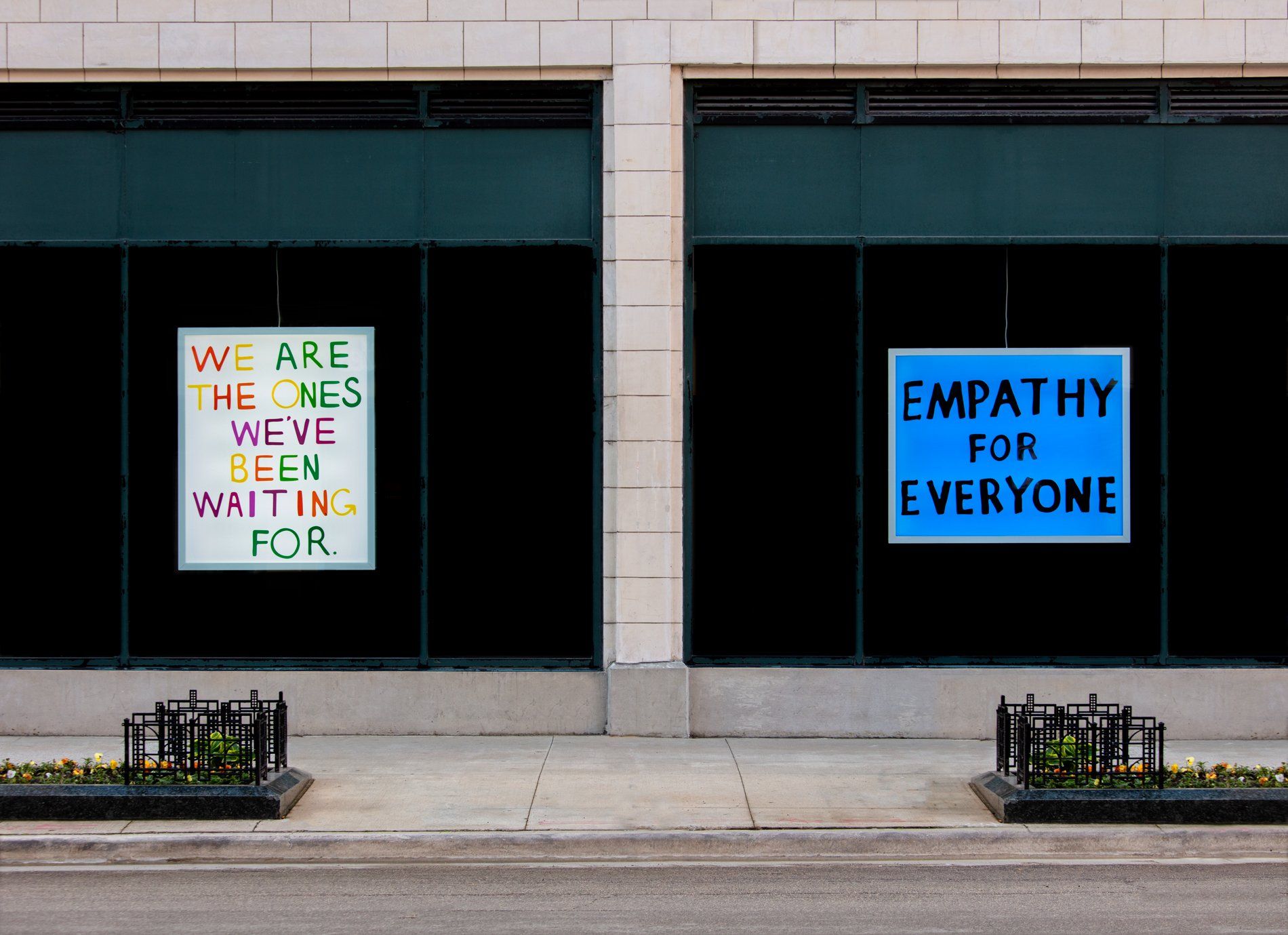 Sam Durant | We Are The Ones We've Been Waiting For & Empathy for Everyone | Sculpture Milwaukee 2019