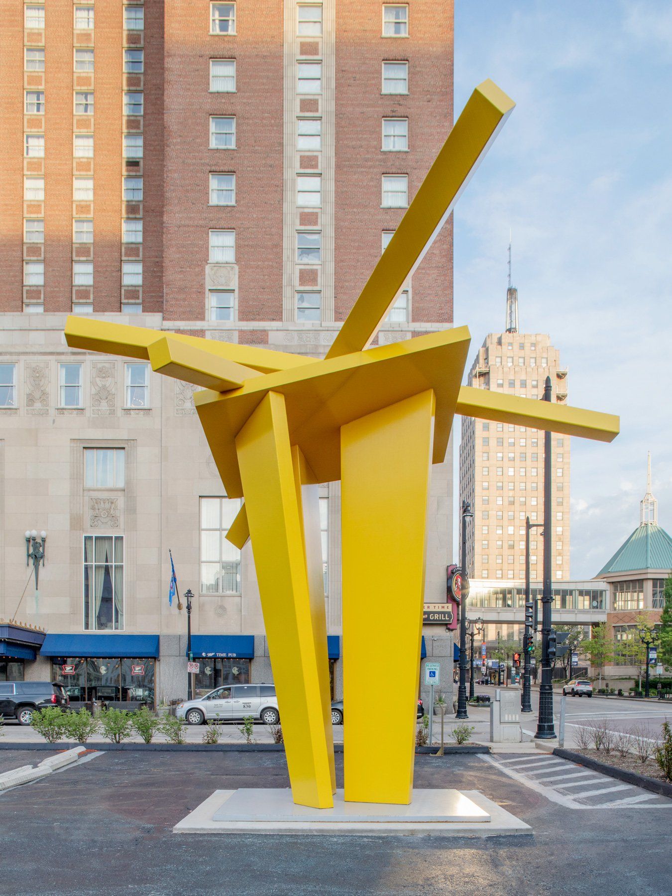 John Henry, Zach's Tower, Sculpture Milwaukee 2018