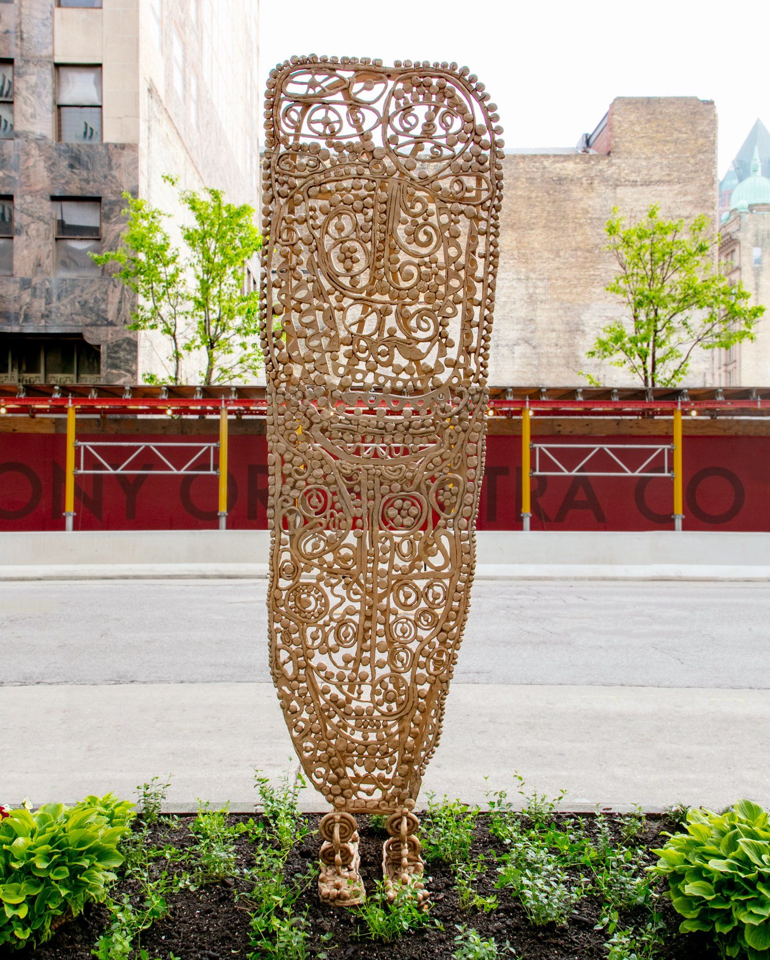 Radcliffe Bailey, Pensive, Sculpture Milwaukee 2019