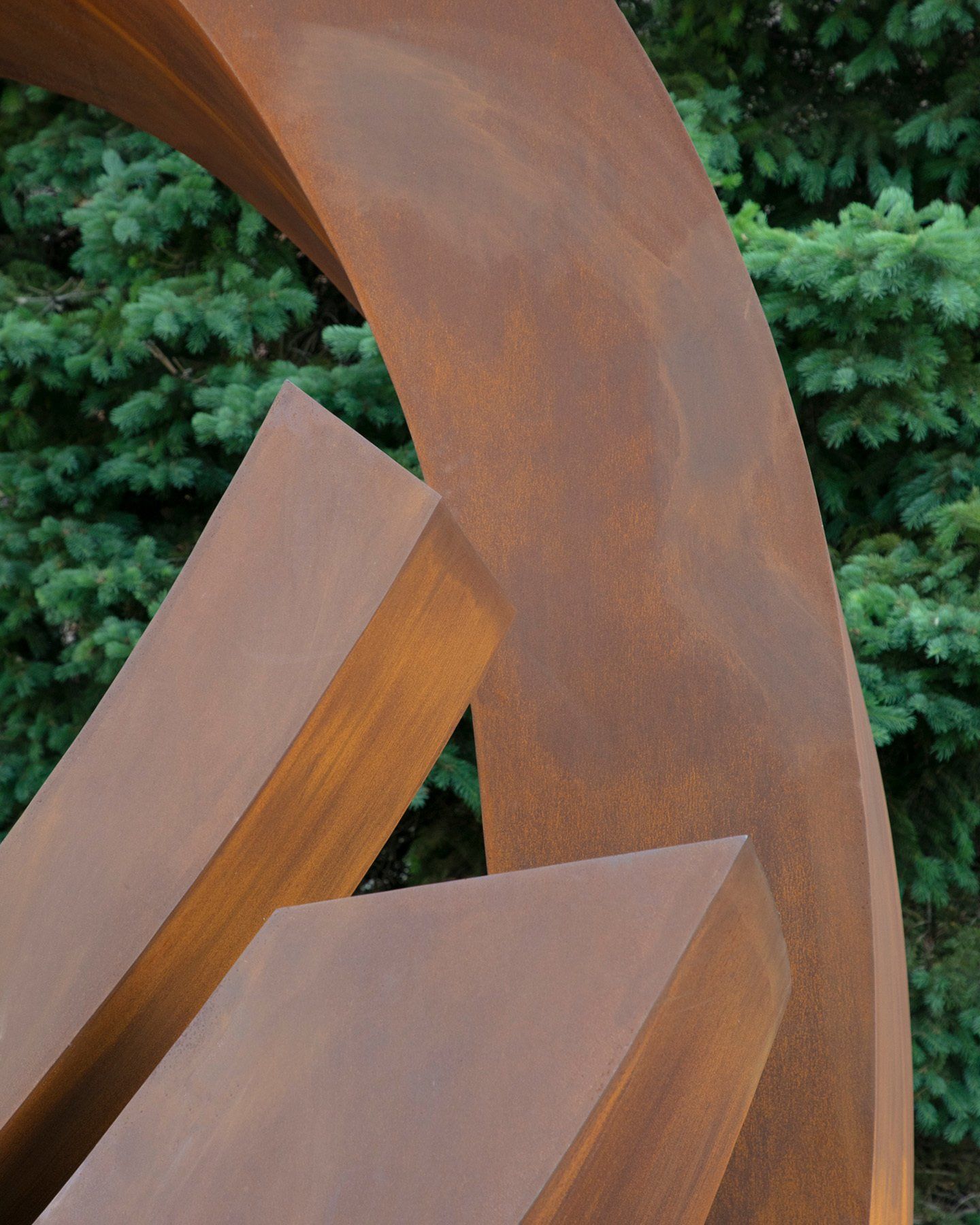 (detail) Beverly Pepper, Curvae in Curvae, Sculpture Milwaukee 2019
