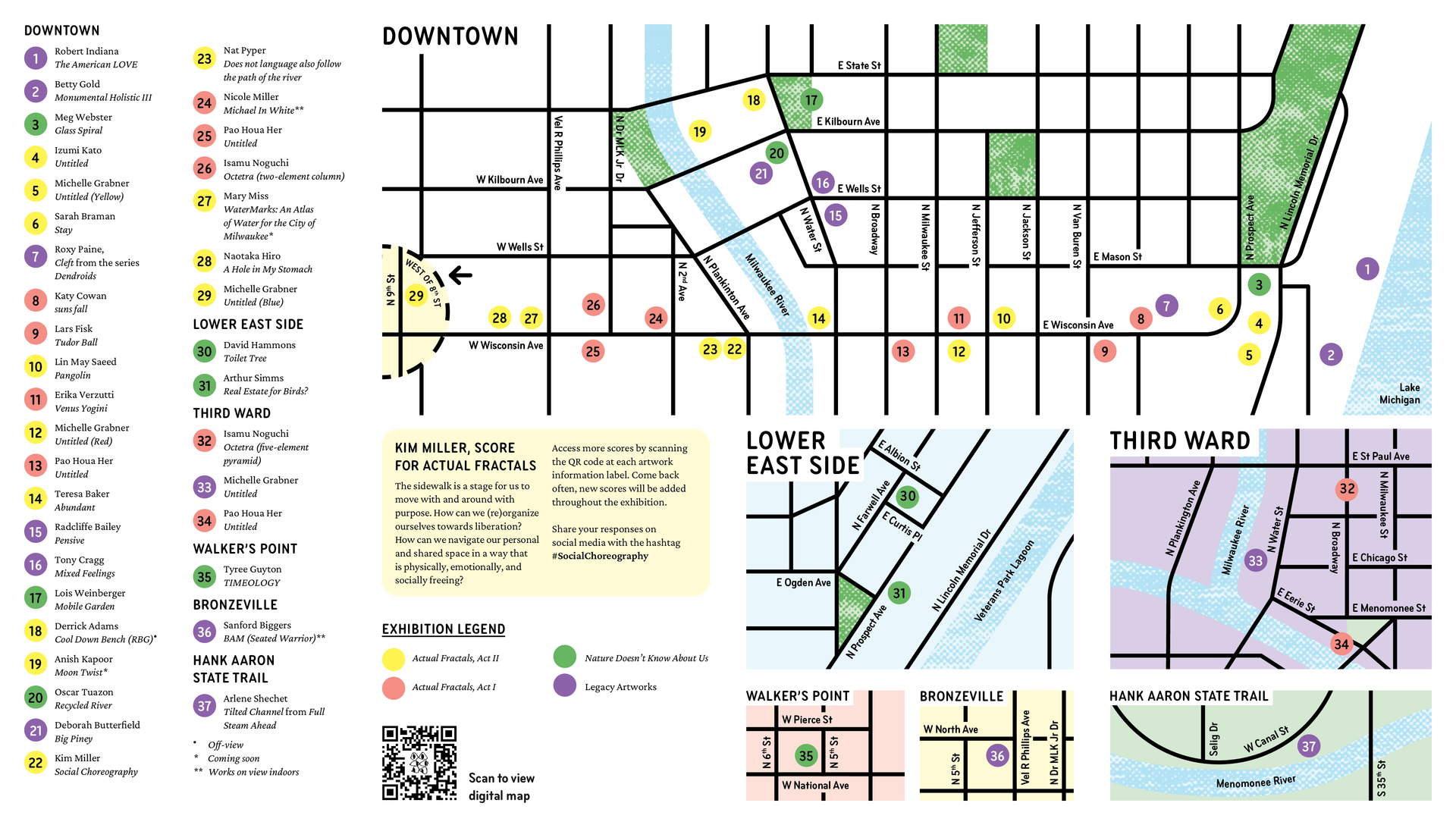 Map | Sculpture Milwaukee