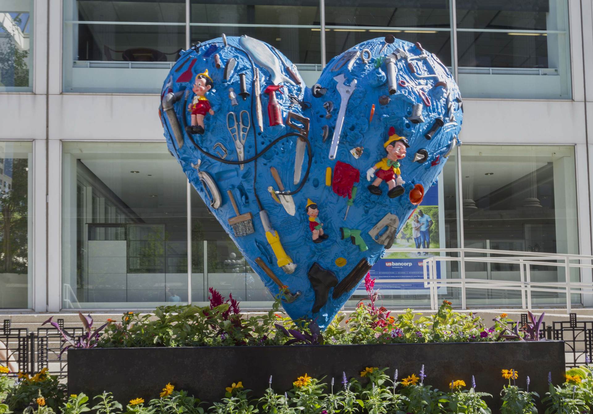 Jim Dine | The Heart After the Flood | 2011 | Sculpture Milwaukee 2017