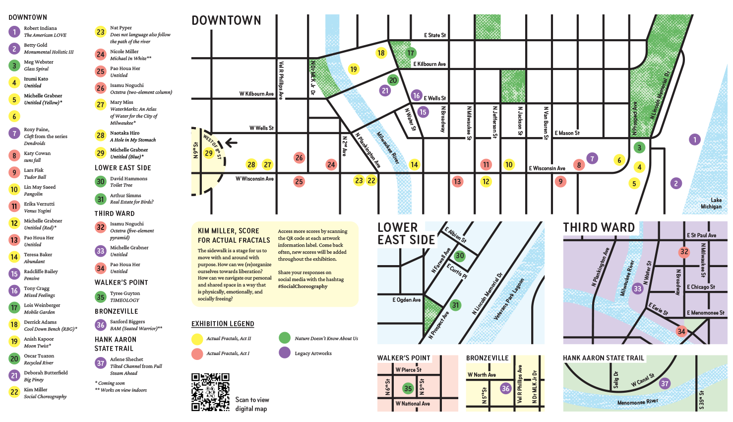 Map | Sculpture Milwaukee