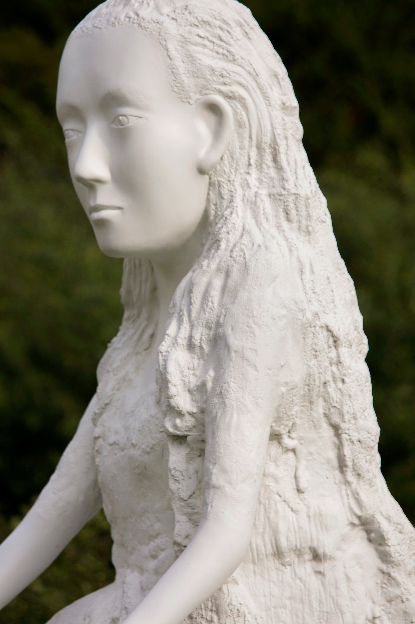 (Detail) Kiki Smith | Seer (Alice II)| Sculpture Milwaukee 2018