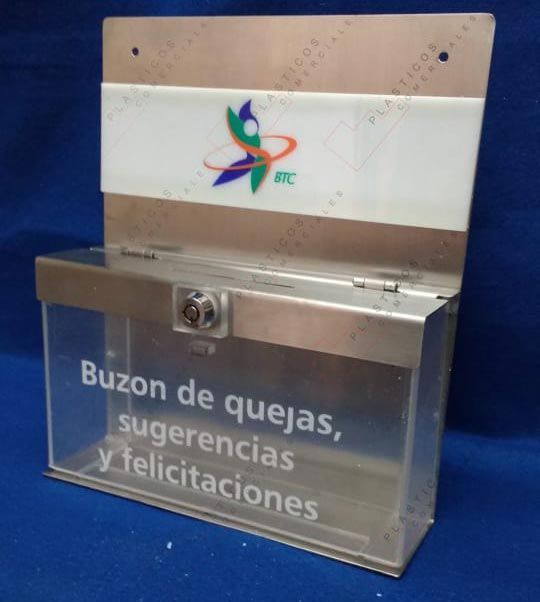 BUZÓN DE ACRÍLICO
