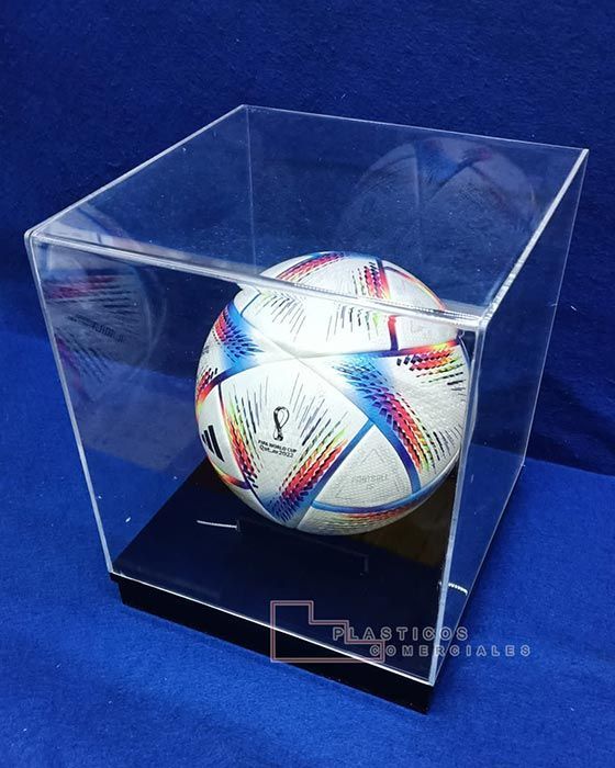 EXHIBIDOR DE BALÓN DE ACRÍLICO