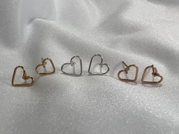 Heart Stud Earrings great for your loved ones.