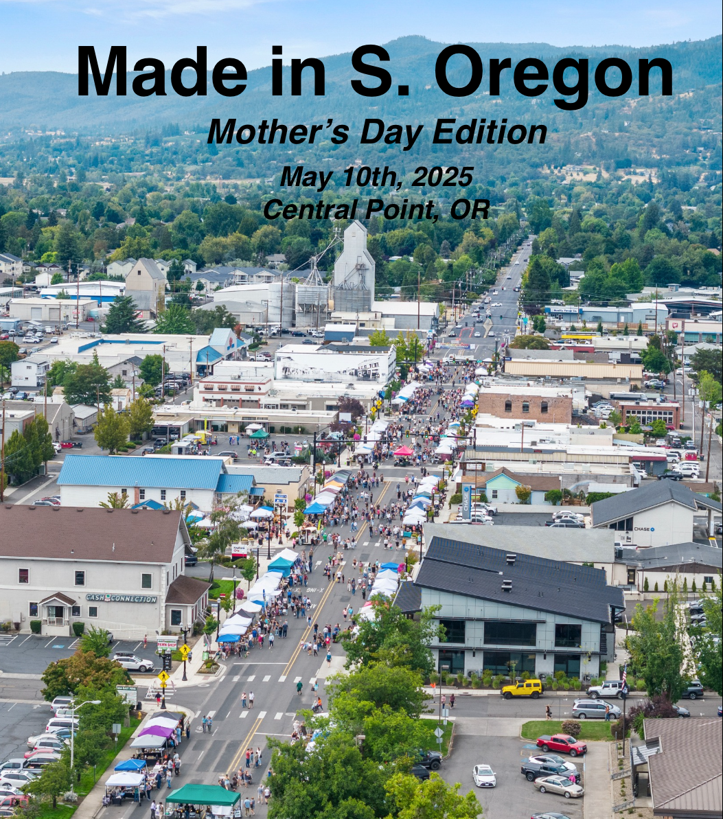 A poster for made in s. oregon mother 's day edition