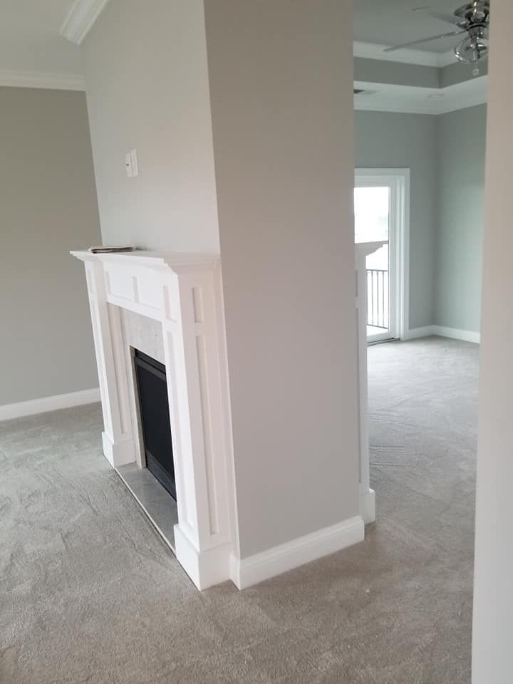 Fireplace in The Middle of The Room